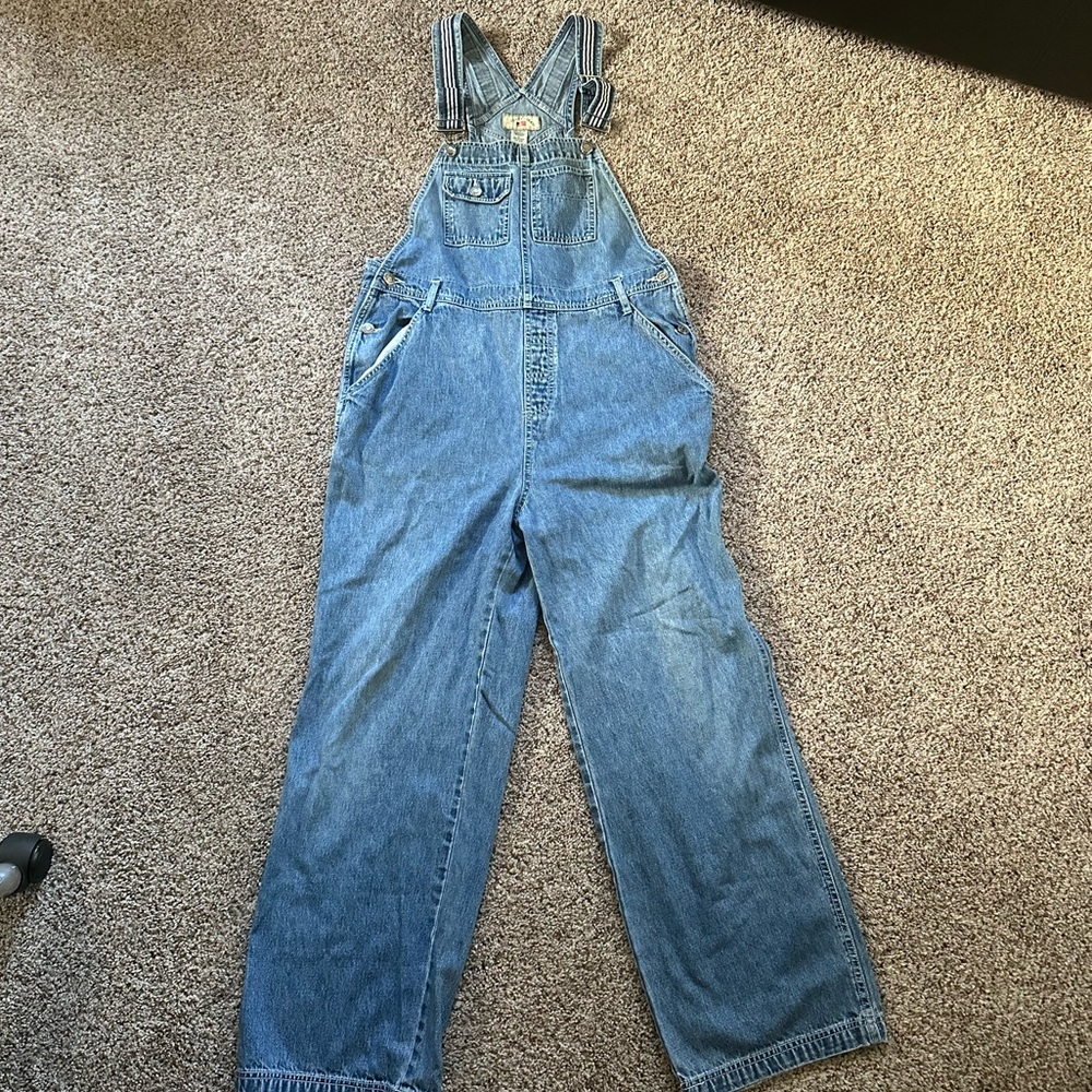 Vintage County Seat Casual Blue Denim Overalls